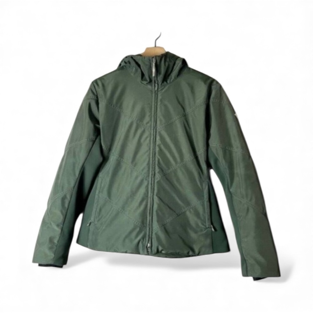 Hunter Green Down Jacket by Postcard